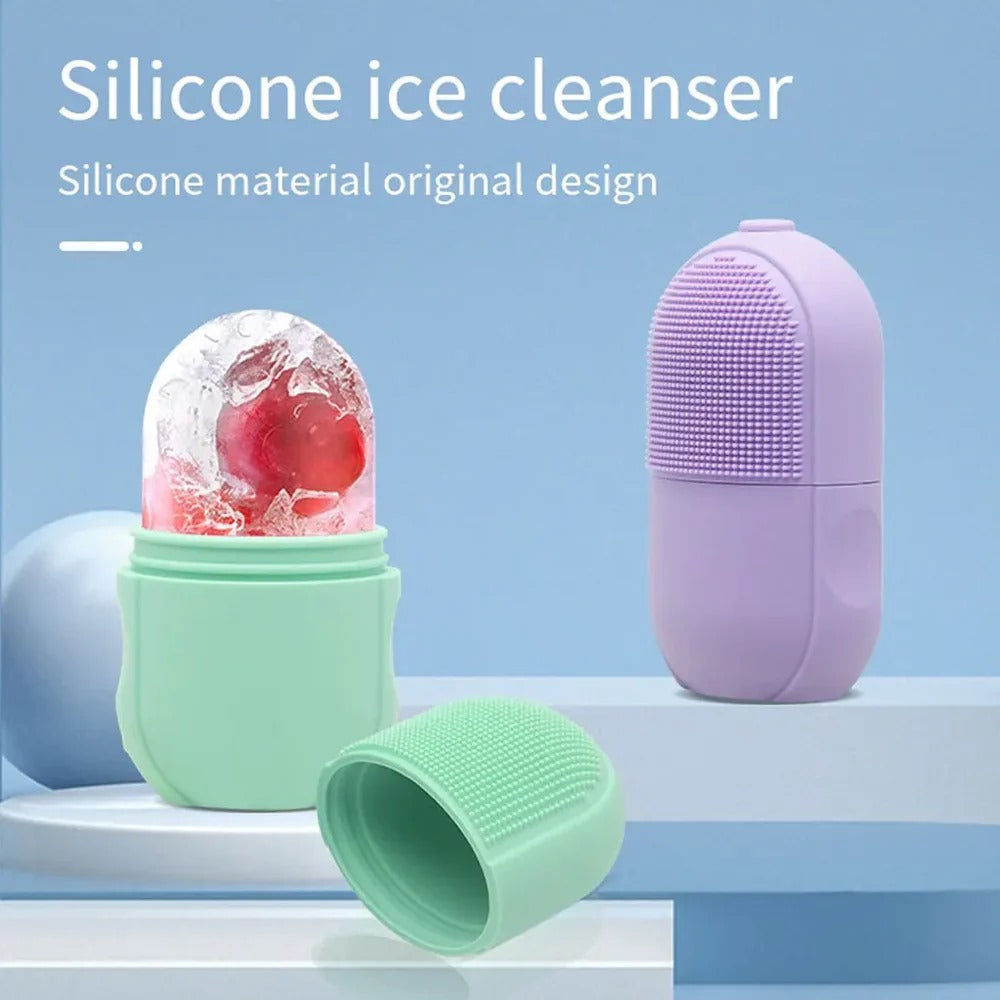 Ice Cube Roller With Scrub – Random Color